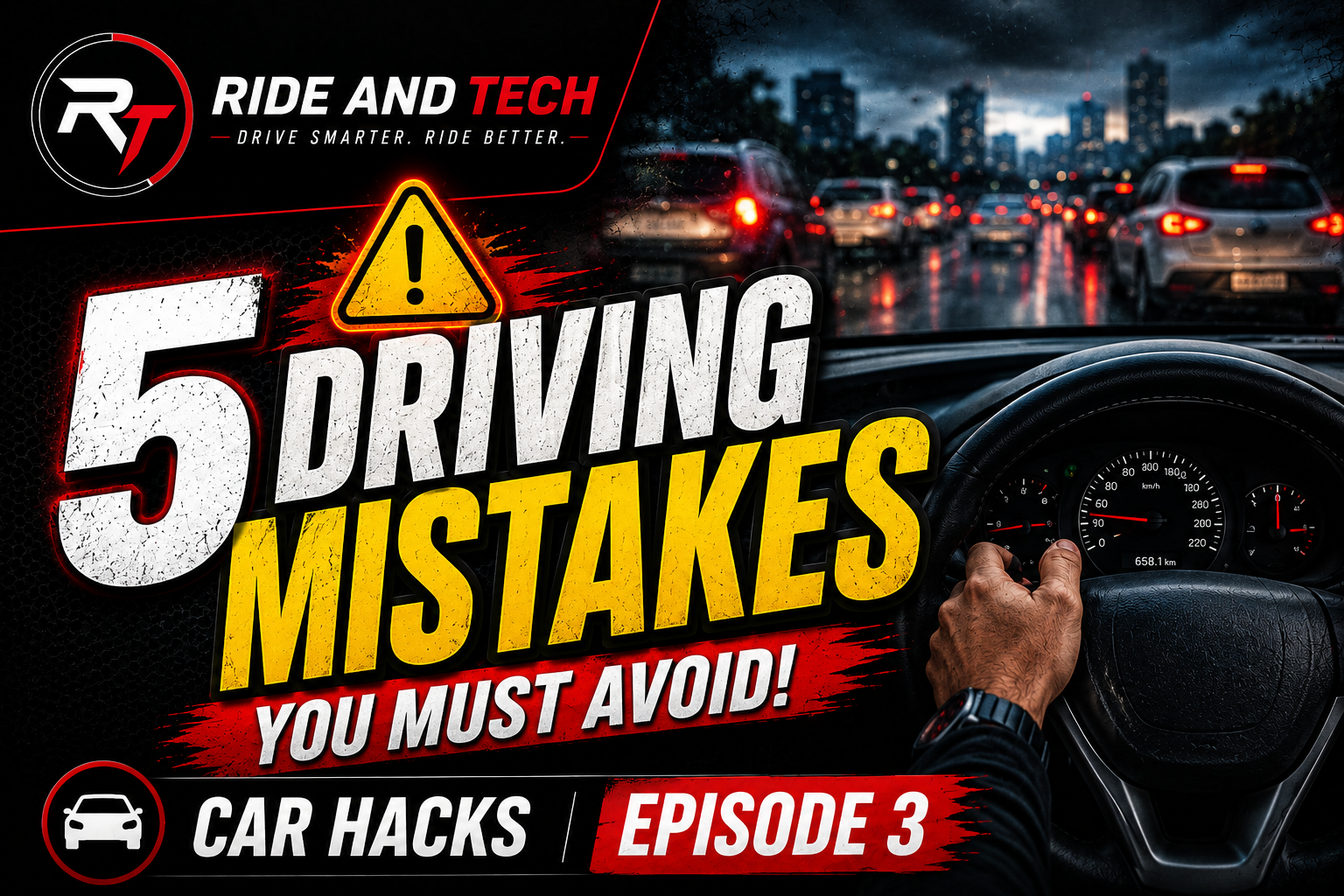 5 Common Monsoon Driving Mistakes That Can Damage Your Car